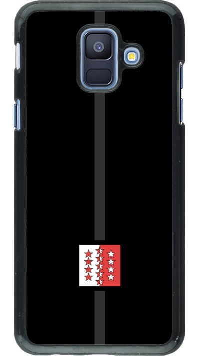 Samsung Galaxy A6 Case Hülle - Kanton VS schwarz