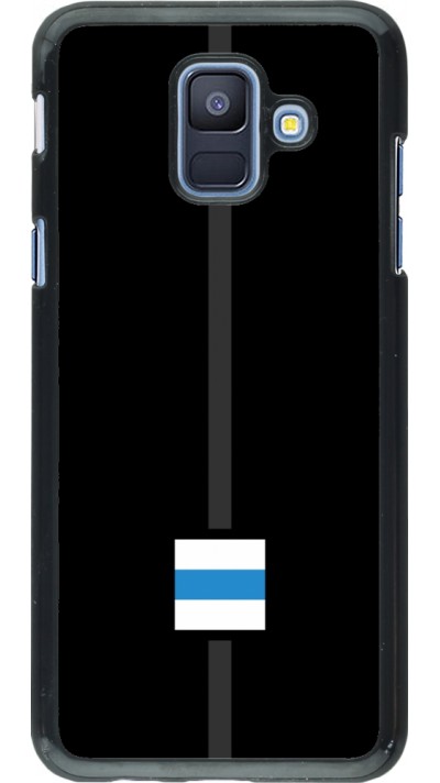 Samsung Galaxy A6 Case Hülle - Kanton ZG schwarz