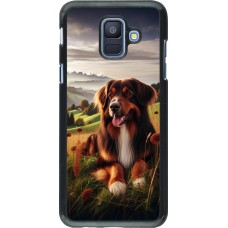 Samsung Galaxy A6 Case Hülle - Hund Land Schweiz