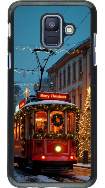 Coque Samsung Galaxy A6 - Christmas 25 Xmas Train