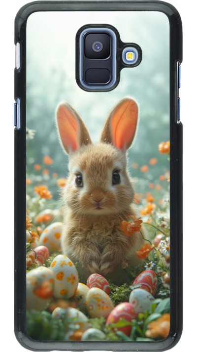 Coque Samsung Galaxy A6 - Easter 2026 Rabbit in the garden