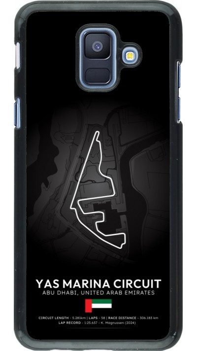 Samsung Galaxy A6 Case Hülle - F1 Track 2025 Abu Dhabi