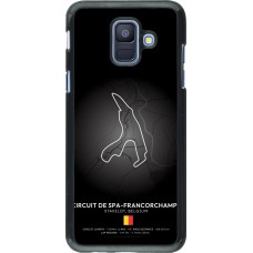 Samsung Galaxy A6 Case Hülle - F1 Track 2025 Belgium