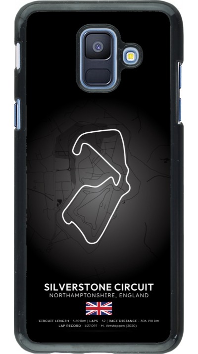 Samsung Galaxy A6 Case Hülle - F1 Track 2025 Great Britan