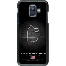 Samsung Galaxy A6 Case Hülle - F1 Track 2025 Las Vegas