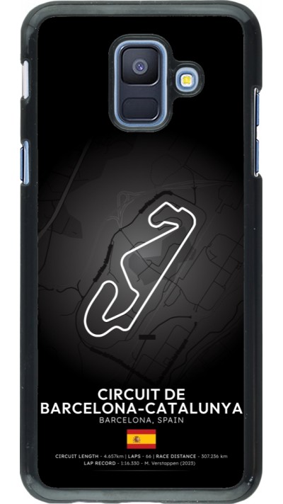 Samsung Galaxy A6 Case Hülle - F1 Track 2025 Spain