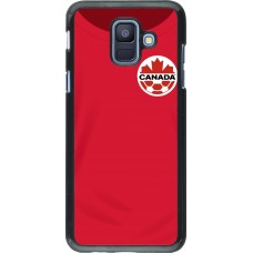 Samsung Galaxy A6 Case Hülle - Kanada 2022 personalisierbares Fussballtrikot