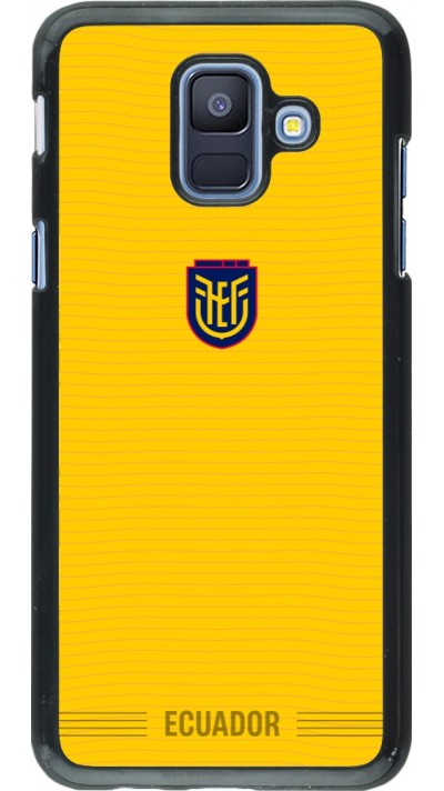Samsung Galaxy A6 Case Hülle - Ecuador 2026 personalisierbares Fussballtrikot