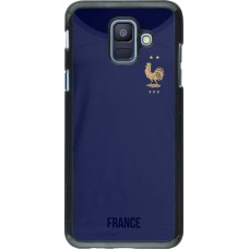 Samsung Galaxy A6 Case Hülle - Frankreich 2022 personalisierbares Fussballtrikot