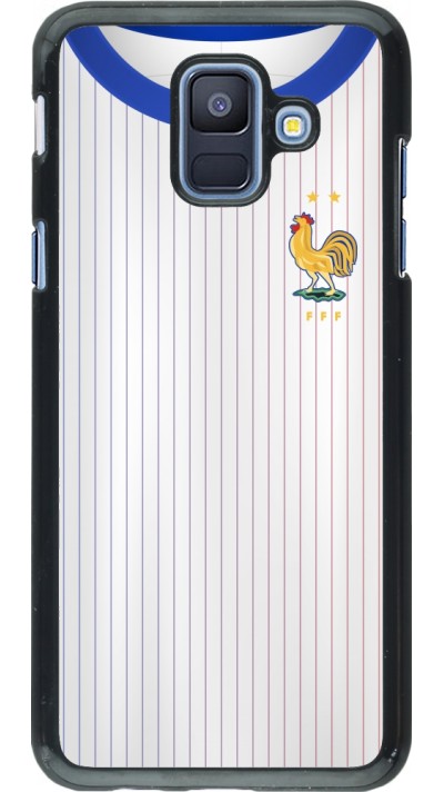 Samsung Galaxy A6 Case Hülle - Frankreich Away personalisierbares Fussballtrikot