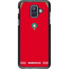 Coque Samsung Galaxy A6 - Maillot de football Maroc 2026 personnalisable