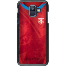 Samsung Galaxy A6 Case Hülle - Tschechische Republik personalisierbares Fussballtrikot