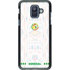 Coque Samsung Galaxy A6 - Maillot de football Sénégal 2026 personnalisable