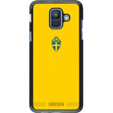 Coque Samsung Galaxy A6 - Maillot de football Suède 2026 personnalisable