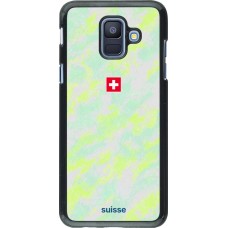 Coque Samsung Galaxy A6 - Maillot de football Suisse Away 2026 personnalisable