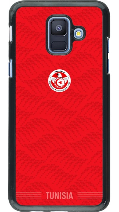Coque Samsung Galaxy A6 - Maillot de football Tunisie 2026 personnalisable