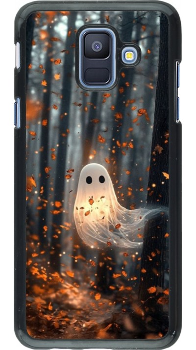 Samsung Galaxy A6 Case Hülle - Halloween 2025 Ghost in the forest