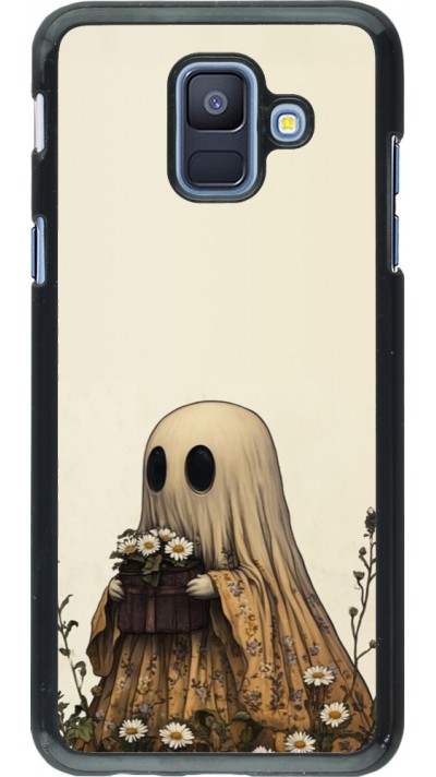 Samsung Galaxy A6 Case Hülle - Halloween 2025 Ghost gardener