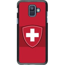 Coque Samsung Galaxy A6 - Hockey World Championship Ecusson Suisse