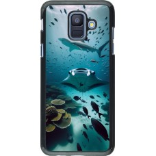 Samsung Galaxy A6 Case Hülle - Manta Lagune Reinigung