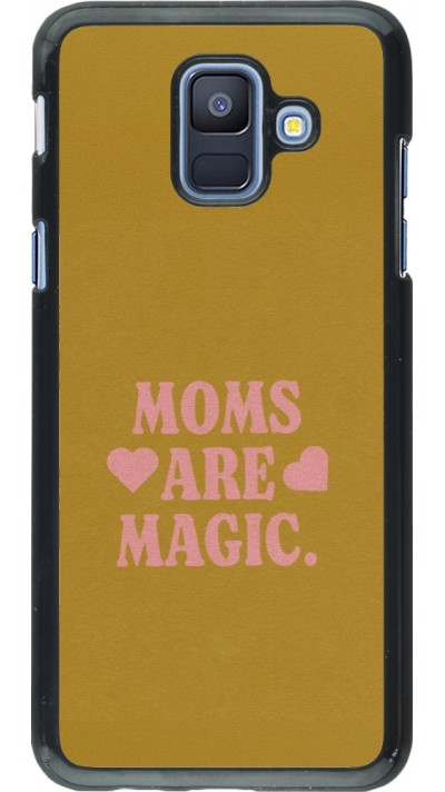 Samsung Galaxy A6 Case Hülle - Mom 2026 Are Magic