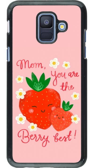 Samsung Galaxy A6 Case Hülle - Mom 2026 Berry best