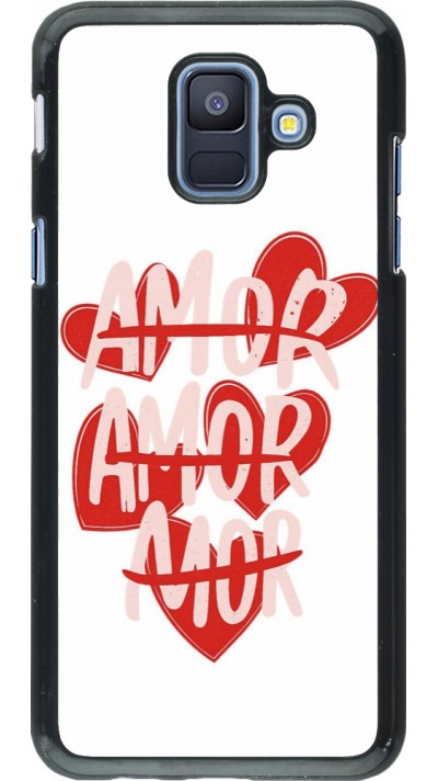 Samsung Galaxy A6 Case Hülle - Saint Valentines Day 26 Amor