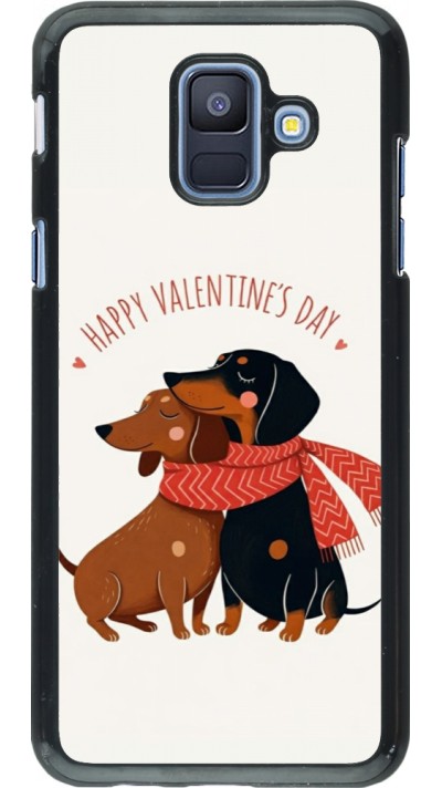 Samsung Galaxy A6 Case Hülle - Saint Valentines Day 26 Happy Valentine