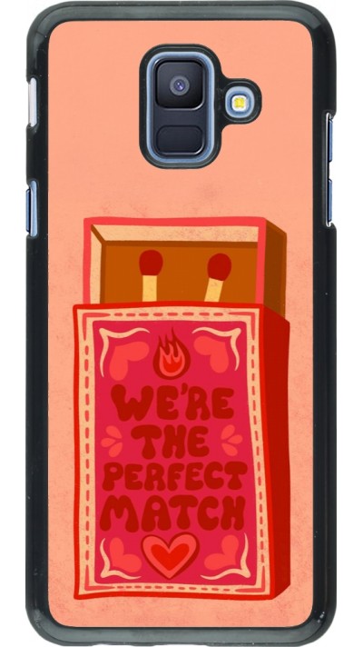 Samsung Galaxy A6 Case Hülle - Saint Valentines Day 26 Perfect Match