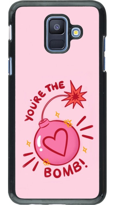 Samsung Galaxy A6 Case Hülle - Saint Valentines Day 26 You are the bomb