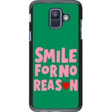 Samsung Galaxy A6 Case Hülle - Smile for no reason 2026