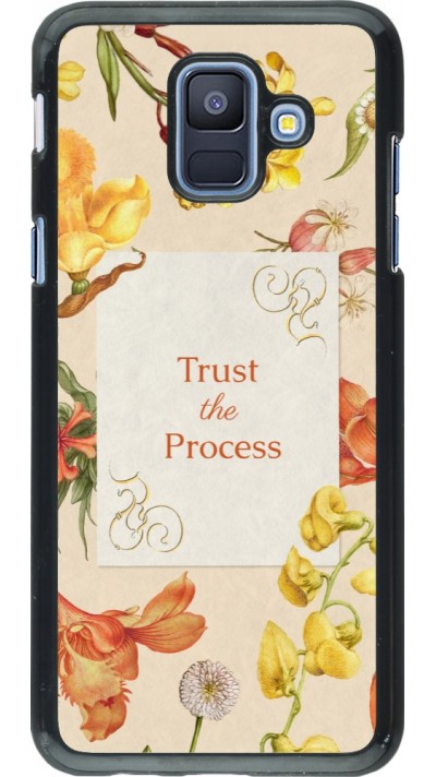 Samsung Galaxy A6 Case Hülle - Trust the process Spring 2026