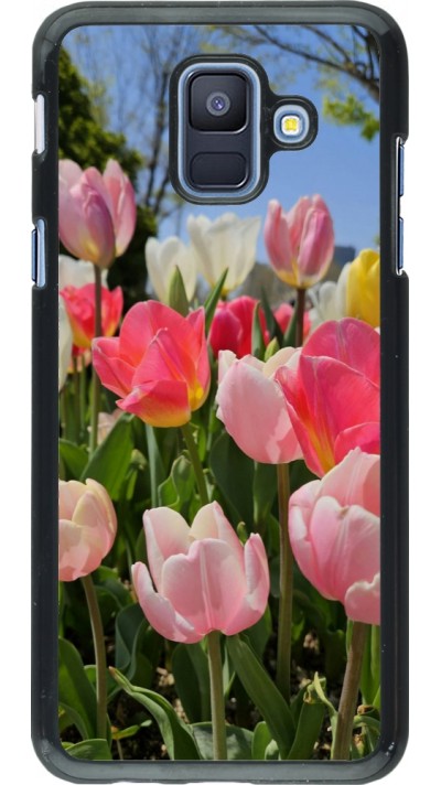 Samsung Galaxy A6 Case Hülle - Tulips Spring 2026