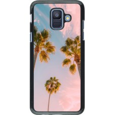 Samsung Galaxy A6 Case Hülle - Summer 2025 Palmiers