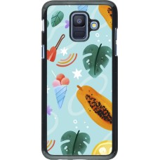 Coque Samsung Galaxy A6 - Summer 2025 Pattern papaya