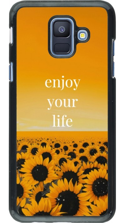 Samsung Galaxy A6 Case Hülle - Summer 2026 Enjoy your life