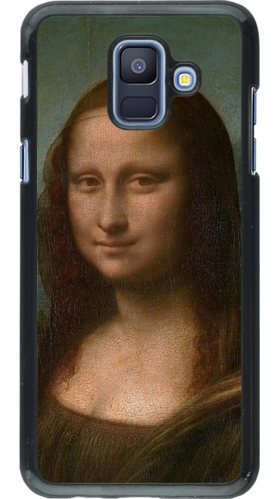 Coque Samsung Galaxy A6 - Tableau art - La Joconde - Léonard de Vinci