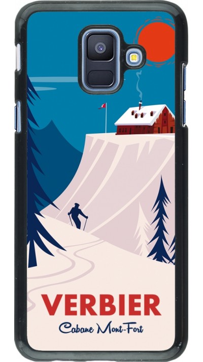 Coque Samsung Galaxy A6 - Verbier Cabane Mont-Fort