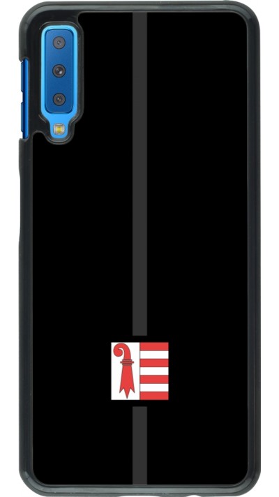 Coque Samsung Galaxy A7 - Canton JU noir