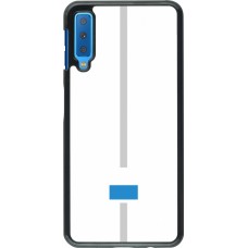 Coque Samsung Galaxy A7 - Canton LU blanc