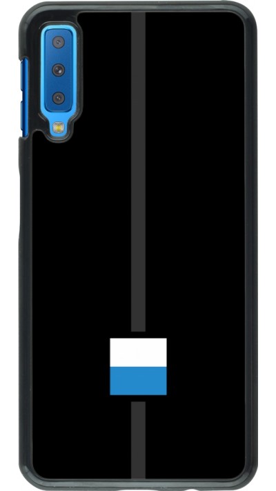 Coque Samsung Galaxy A7 - Canton LU noir