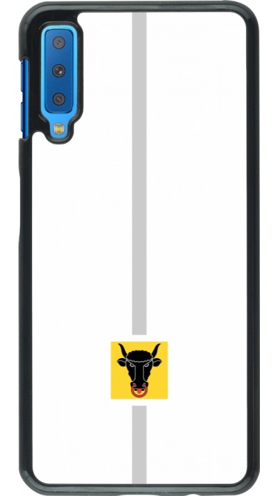 Coque Samsung Galaxy A7 - Canton UR blanc