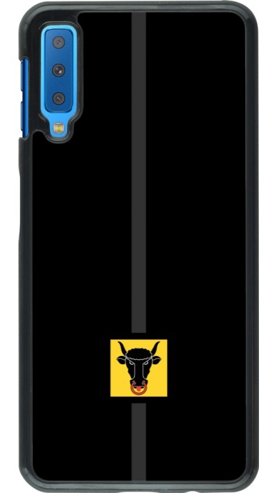 Coque Samsung Galaxy A7 - Canton UR noir