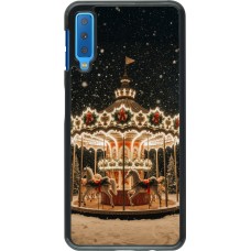 Samsung Galaxy A7 Case Hülle - Christmas 25 Carousel