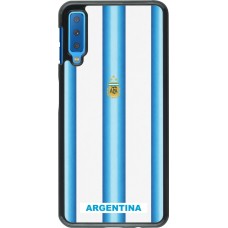 Coque Samsung Galaxy A7 - Maillot de football Argentine 2026 personnalisable