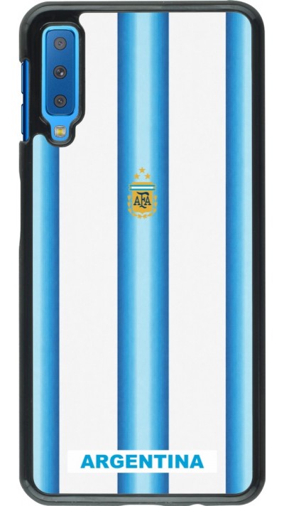 Coque Samsung Galaxy A7 - Maillot de football Argentine 2026 personnalisable