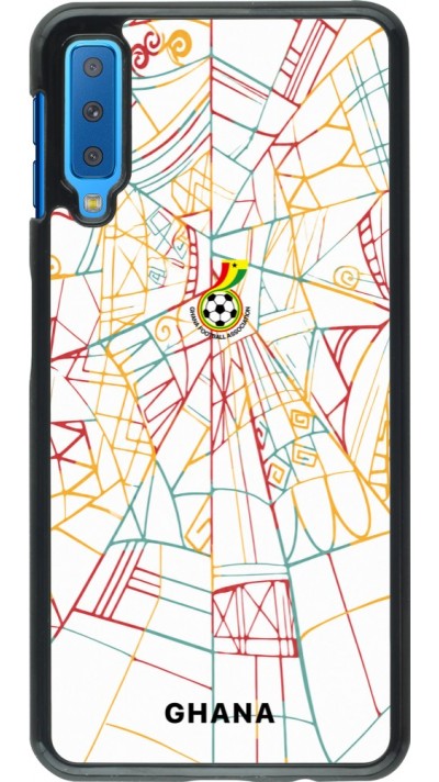 Coque Samsung Galaxy A7 - Maillot de football Ghana 2026 personnalisable