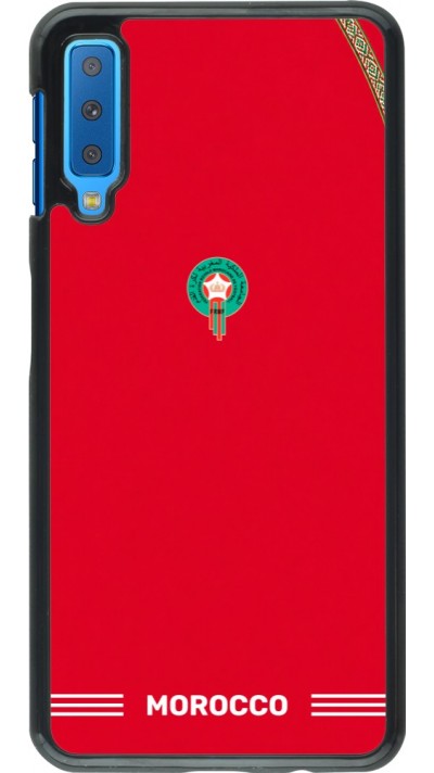 Coque Samsung Galaxy A7 - Maillot de football Maroc 2026 personnalisable