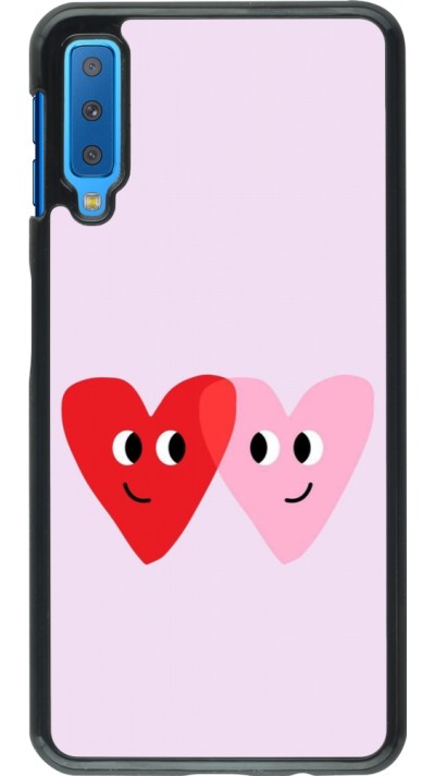 Samsung Galaxy A7 Case Hülle - Saint Valentines Day 26 Heart