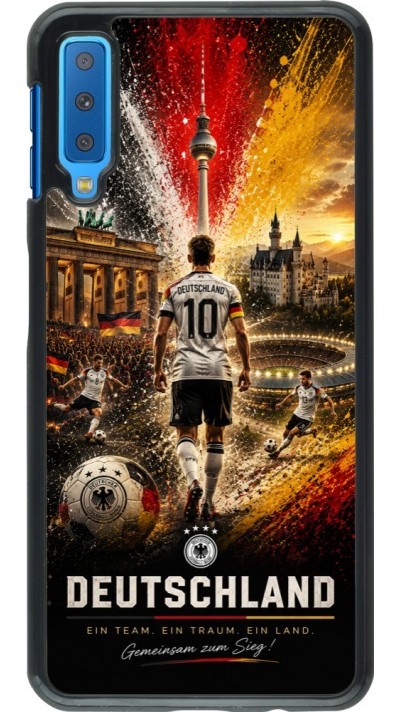 Coque Samsung Galaxy A7 - Football Allemagne splash 2026